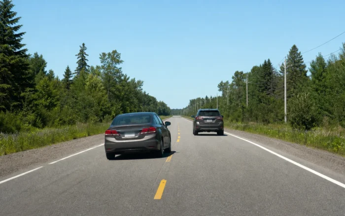Passing Another Vehicle in Ontario: How to Do It Safely