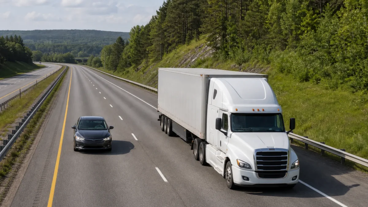 Sharing the Road with Large Trucks in Ontario